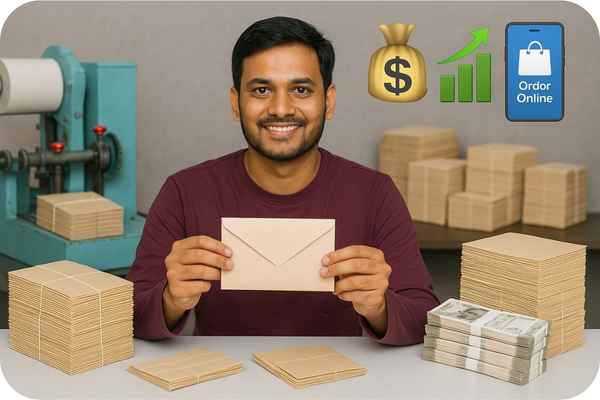 Lifafa Banane Ka Business: बिना दुकान खोले शुरू करें ये Low Investment बिजनेस, हर महीने कमाएं ₹60,000
